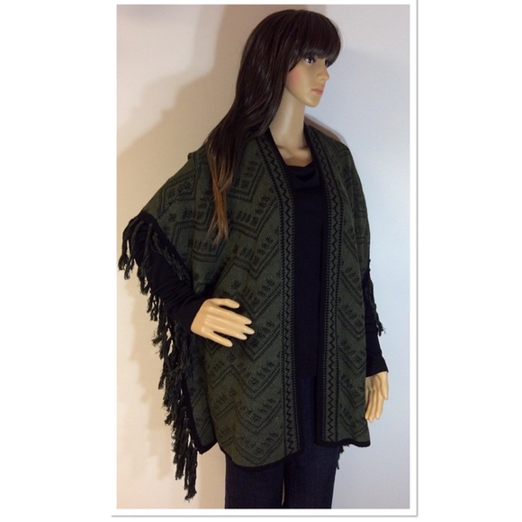 The Limited Sweaters - THE LIMITED BOHO SHAWL VEST